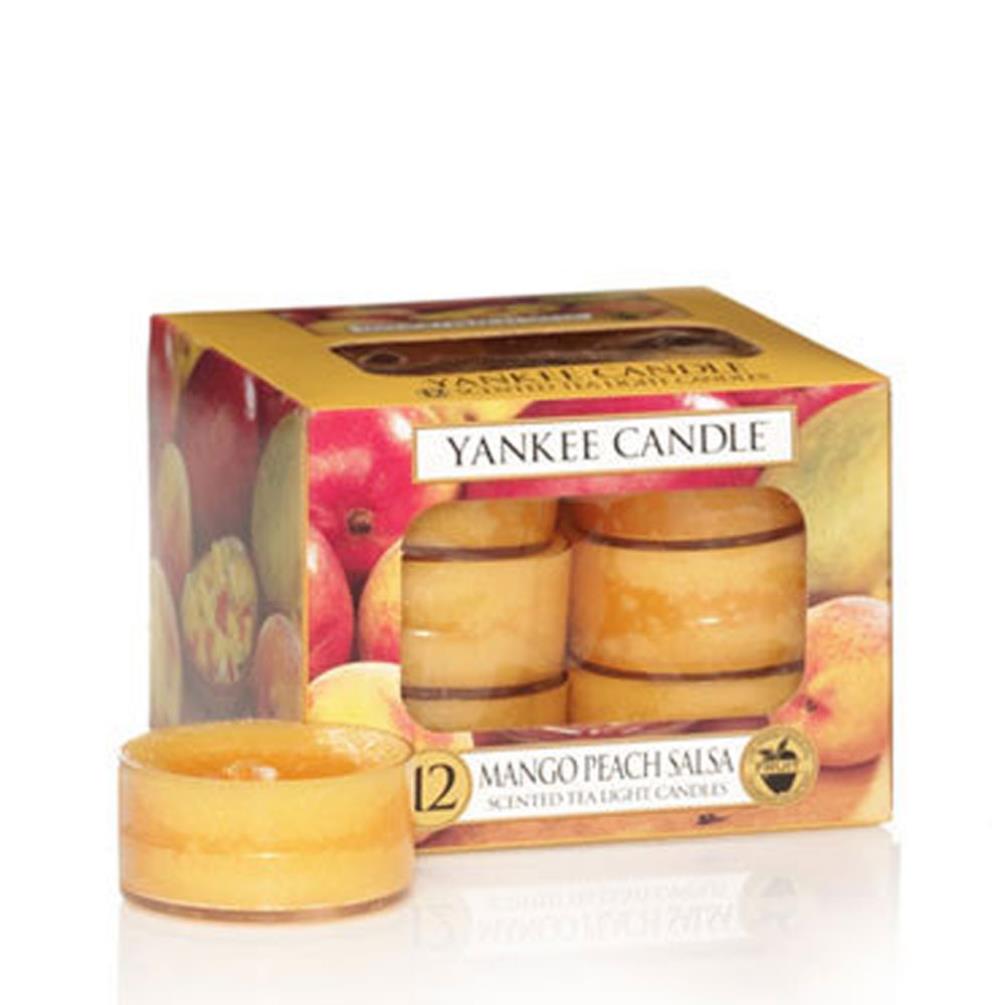 Yankee Candle Mango Peach Salsa Tea Lights (Pack of 12) £4.19